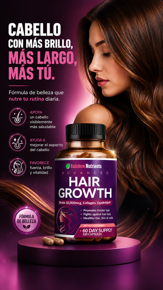 Advanced Hair Growth – Rainbow Nutrients