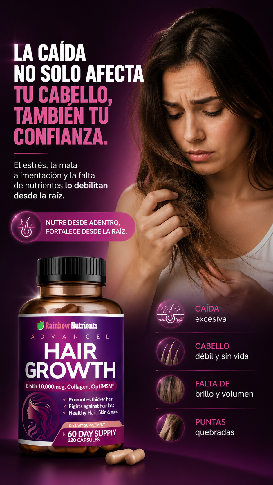 Hair Growth – Rainbow Nutrients