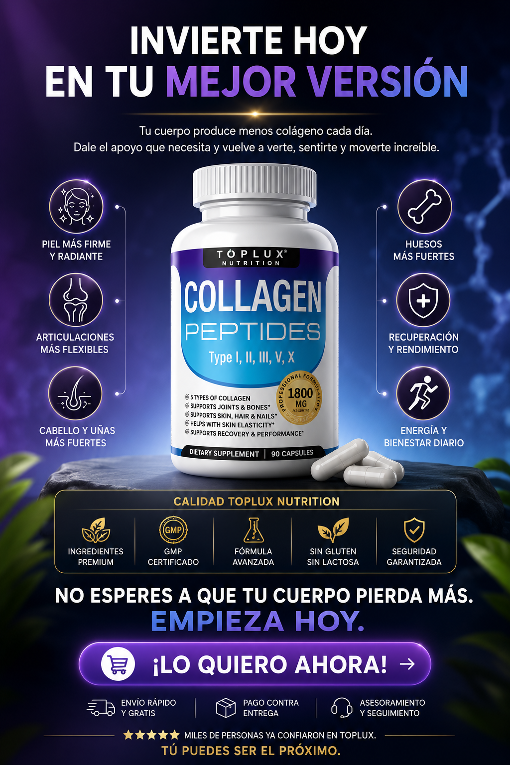 Collagen Peptides - Toplux