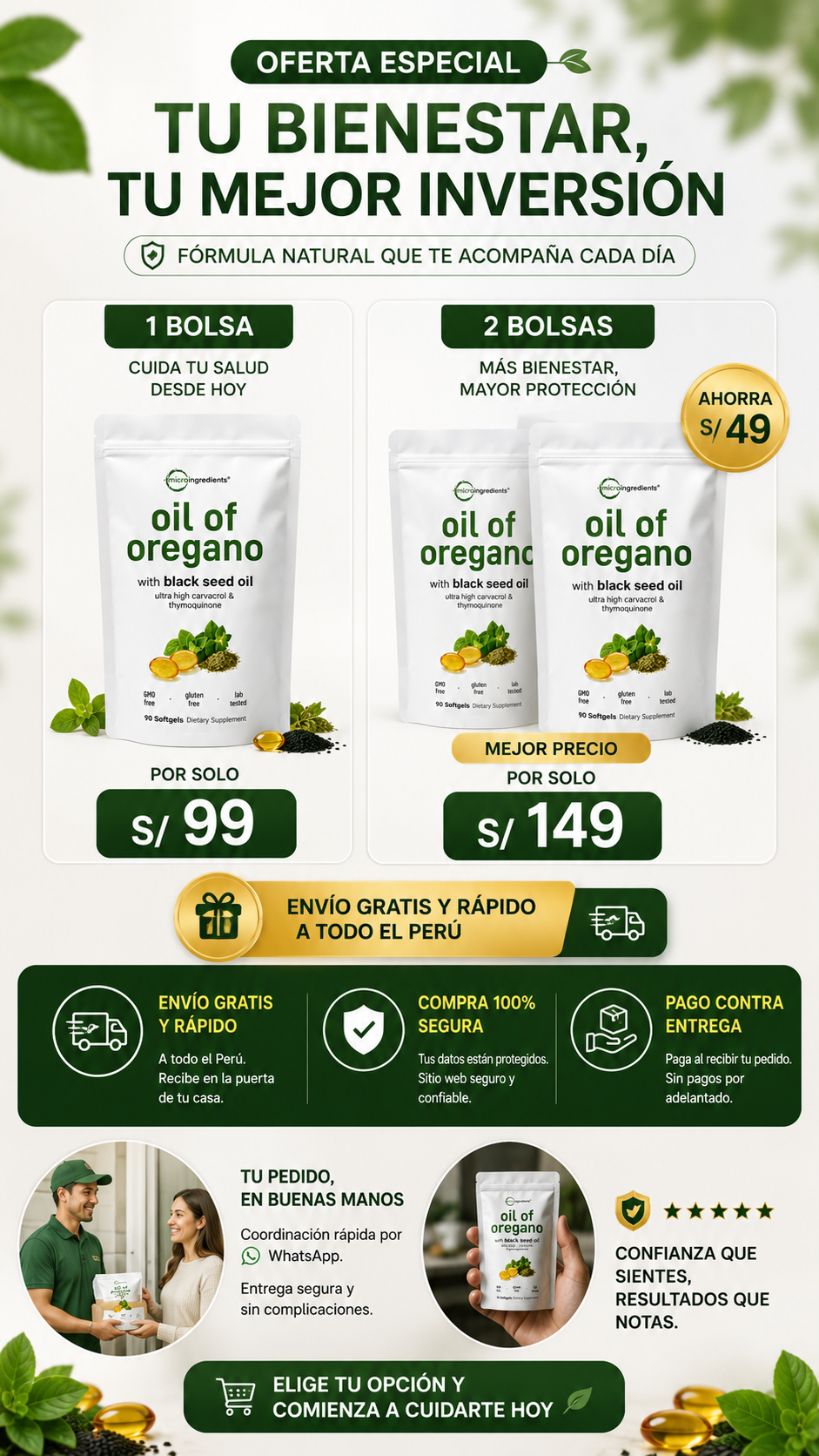 Oil of Oregano - Microingredients
